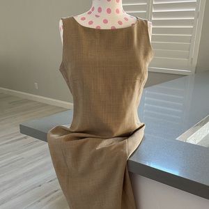 Ann Taylor sleeveless wool dress